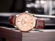 Perfect Replica Patek Philippe White Index Dial Rose Gold Bezel 40mm Watch (3)_th.jpg